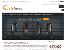 Tablet Screenshot of cslshoes.com